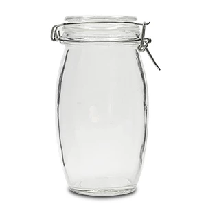 0.3 gallon Hinged Apothecary Garnish Jars wholesale