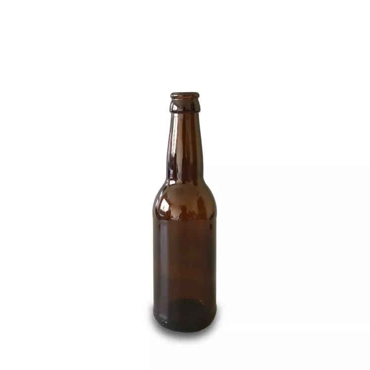 330ml Long Neck Crown Top Beer Bottle