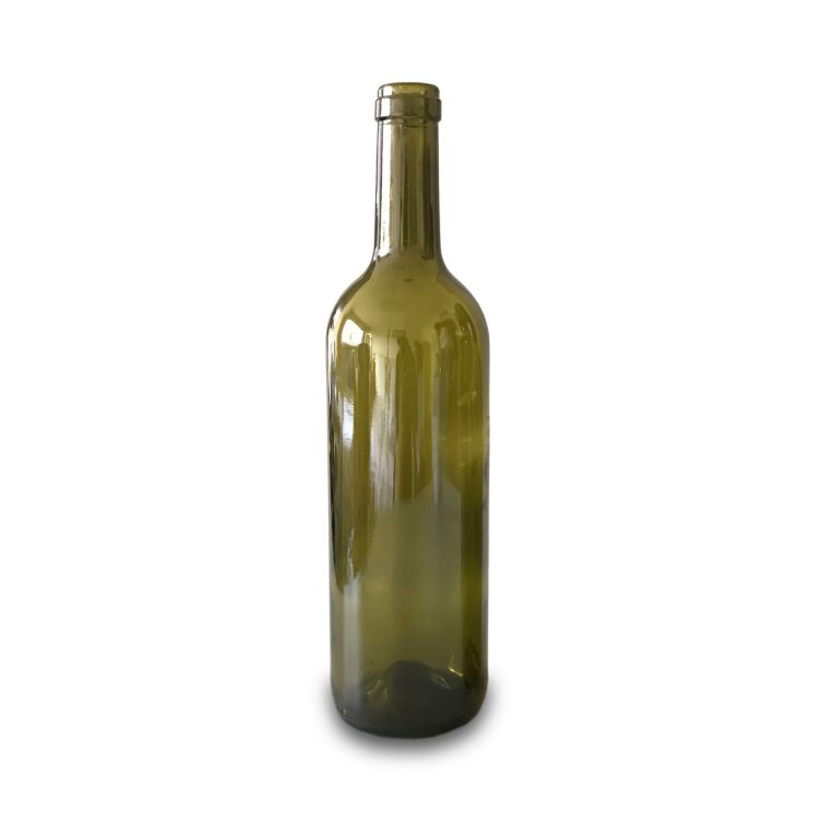750ml & 500ml & 375ml green bordeaux wine bottle