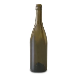750Ml Burgundy Wine Bottle with screw finish