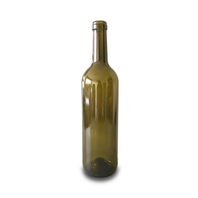 750ml antique green glass bottles