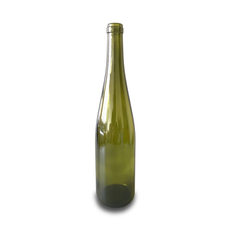 750ml green rhine bottle
