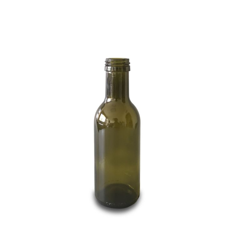187ml green wine glass bottle | mini wine bottle