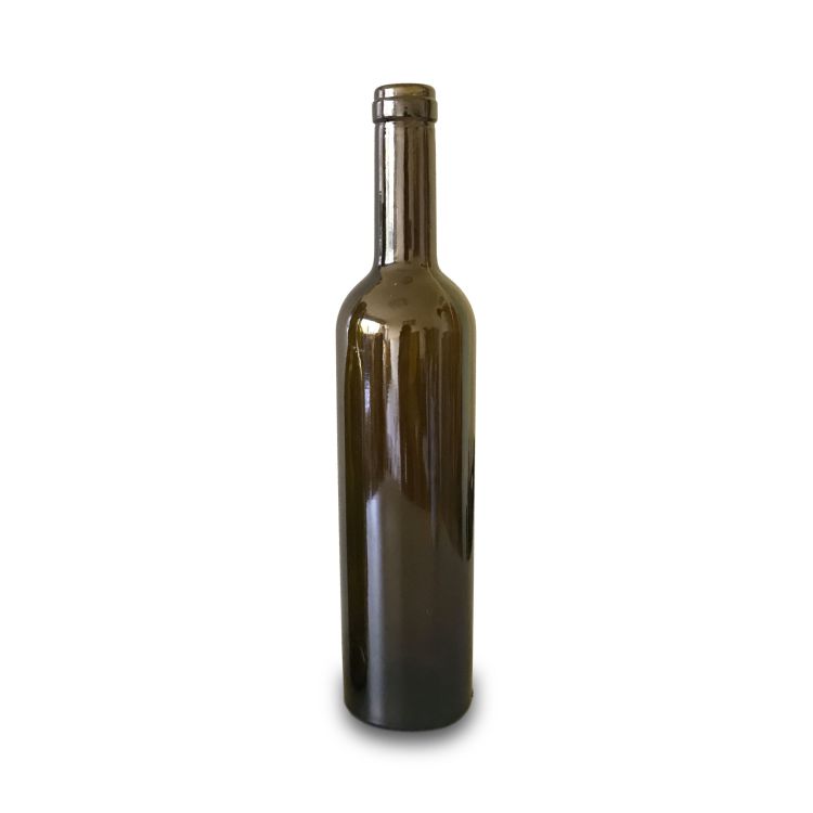 750ml & 500ml & 375ml green bordeaux wine bottle