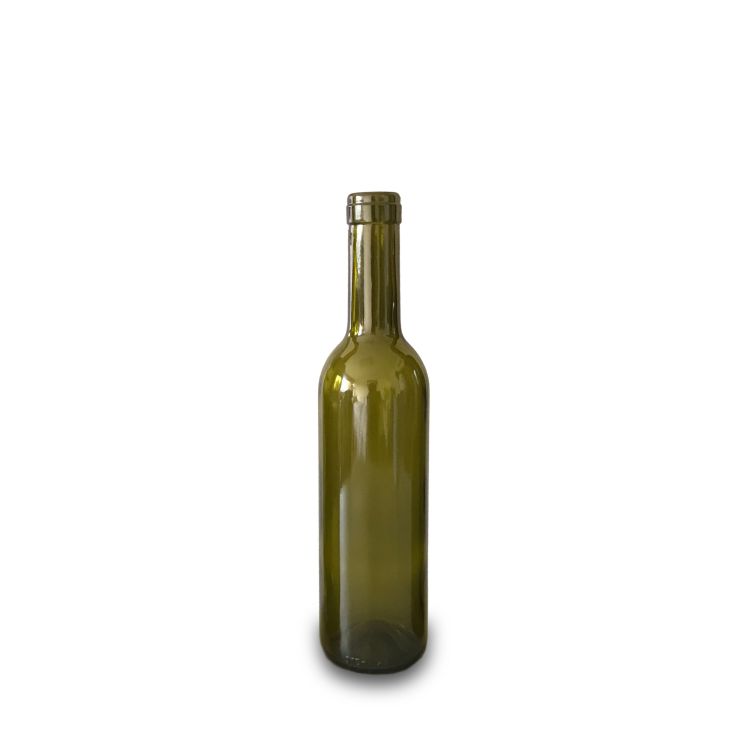 750ml & 500ml & 375ml green bordeaux wine bottle