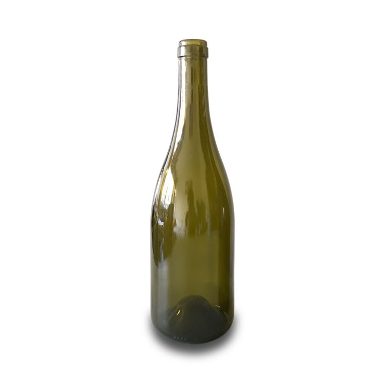 750ml green wine bottle burgundy