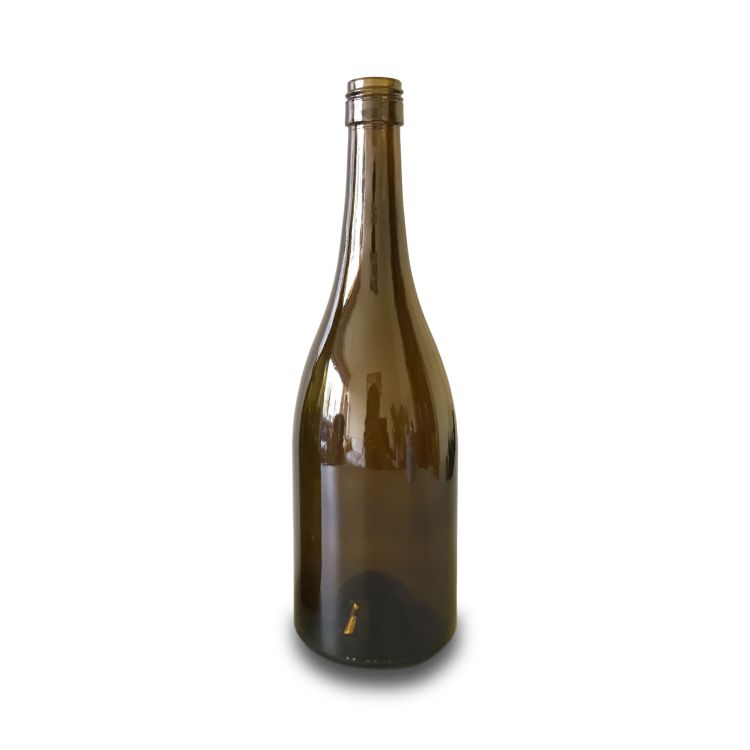 750ml green wine bottle burgundy