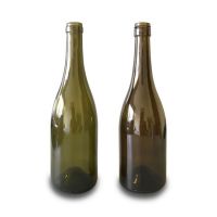 750ml green wine bottle burgundy