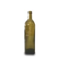 500ml Quadra Marasca antique green oil bottle