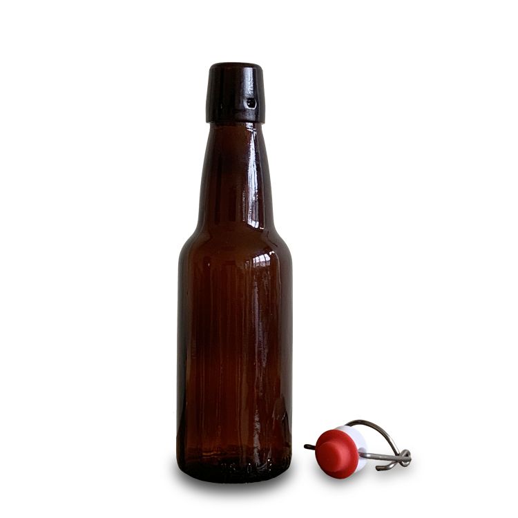 330ml Flip Top Beer Glass Bottle