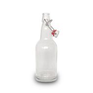 500ml EZ Cap Swing Top Home Brew Beer Bottles - Clear