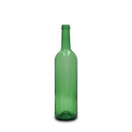 750ml green wine bottle