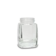 150ml Square Glass Storage Jar