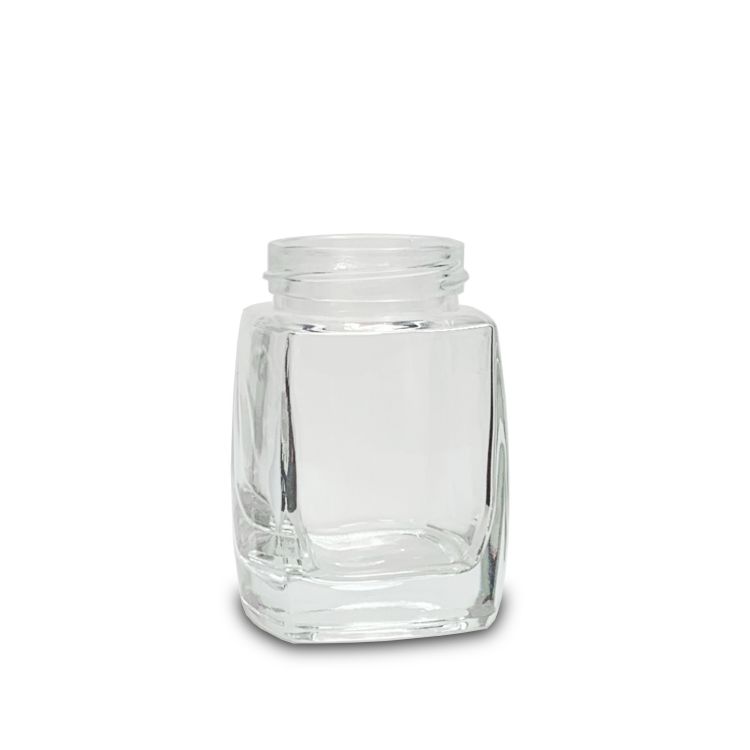 150ml Square Glass Storage Jar