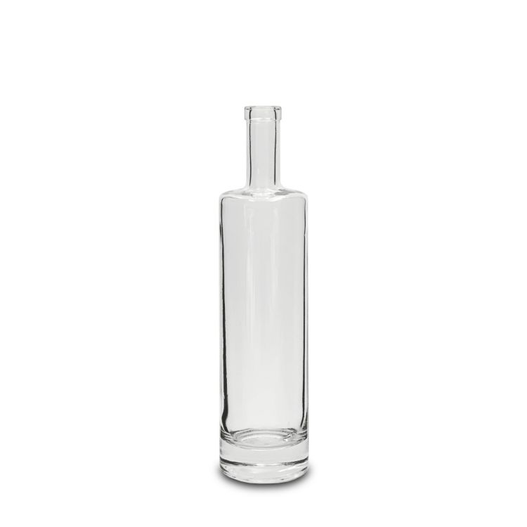 750ml Clear Atlanta Liquor Bottle