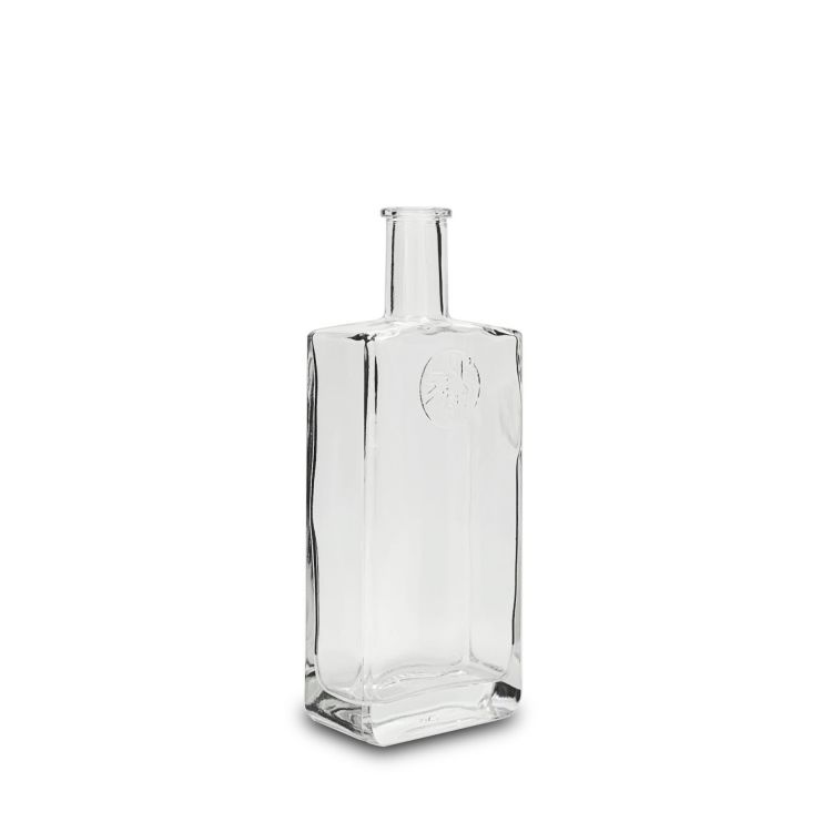 Liberty 500ml Rectangular Glass Spirits Bottle