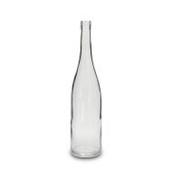 750ml Clear Flute Implusion Liquor Bottle