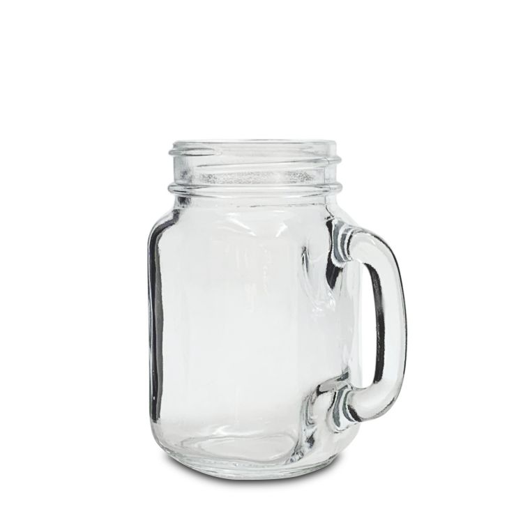 400 ml Handled Mason Jar