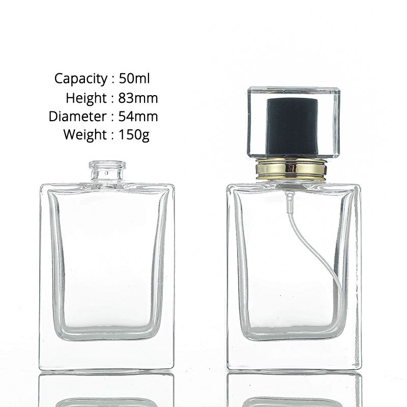 50ml glass perfume bottles for wholesale