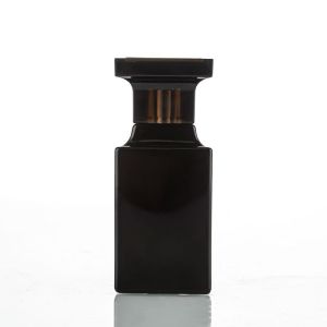 Black perfume bottle