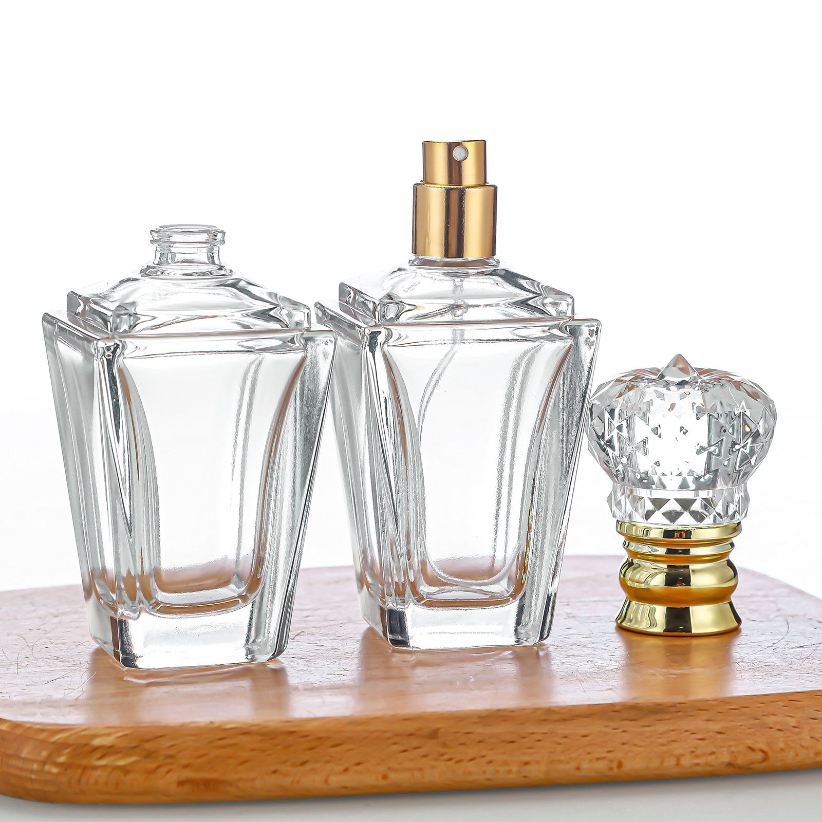 Luxury perfume bottles