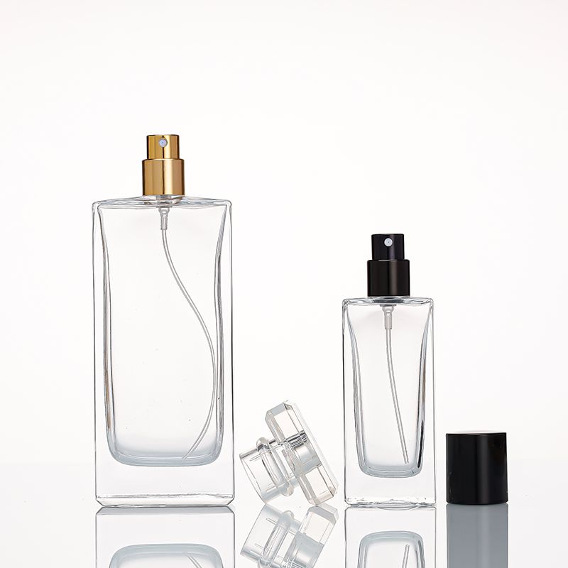 Glass perfume bottle