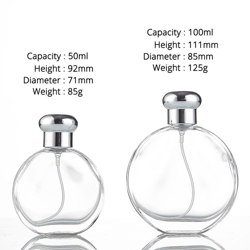 Round perfume bottle