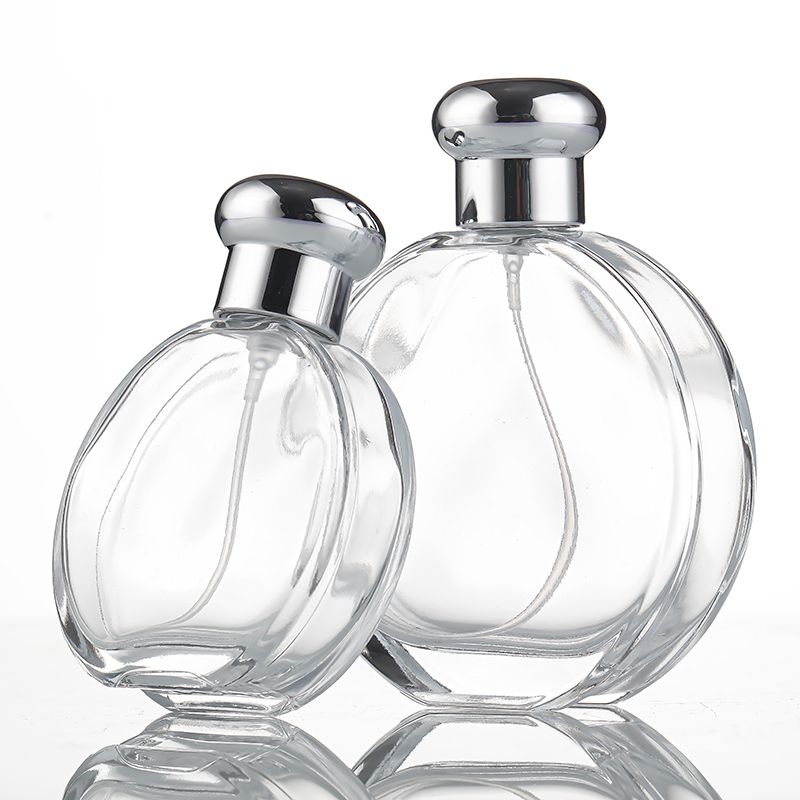 Round perfume bottle