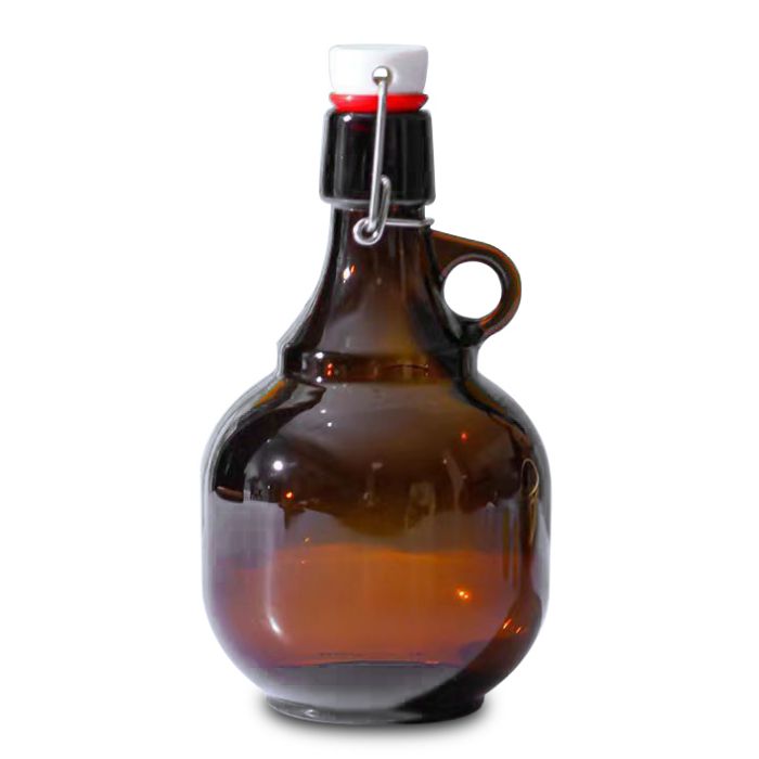 32 Oz beer growlers with flip top