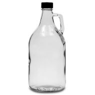 64 Oz clear growlers