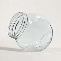 Slanted Glass Jar in Bulk | 650ml/22oz