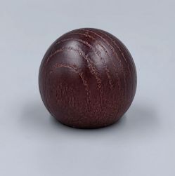 Brown wooden ball spray cap for parfum bottle
