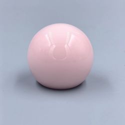 Pink ball spray cap for perfume vials