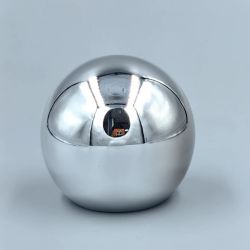 Silver ball spray caps for perfume oil bottles