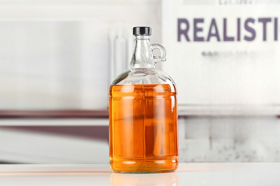 Wholesale Glass Growlers with Lids