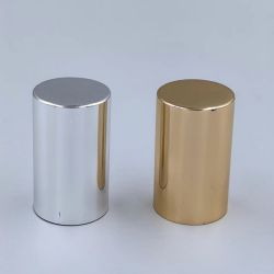 Silver & Gold Aluminum Cologne Cap