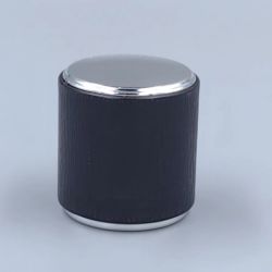 Black and silver mix-and-match Perfume Lid