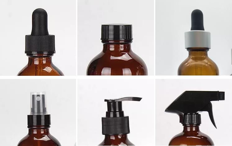 8oz Amber Boston Bottle Wholesale