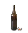 750ml Amber Beer Bottle With Flip Top