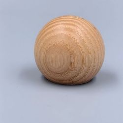 small glass bottle wooden ball cap